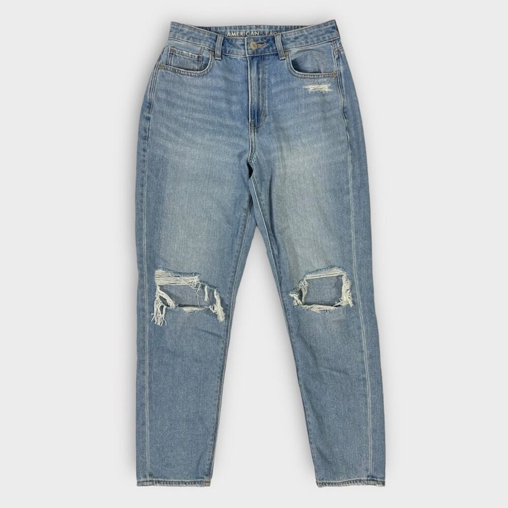 American Eagle Ripped Mom Jean Size 4 Regular